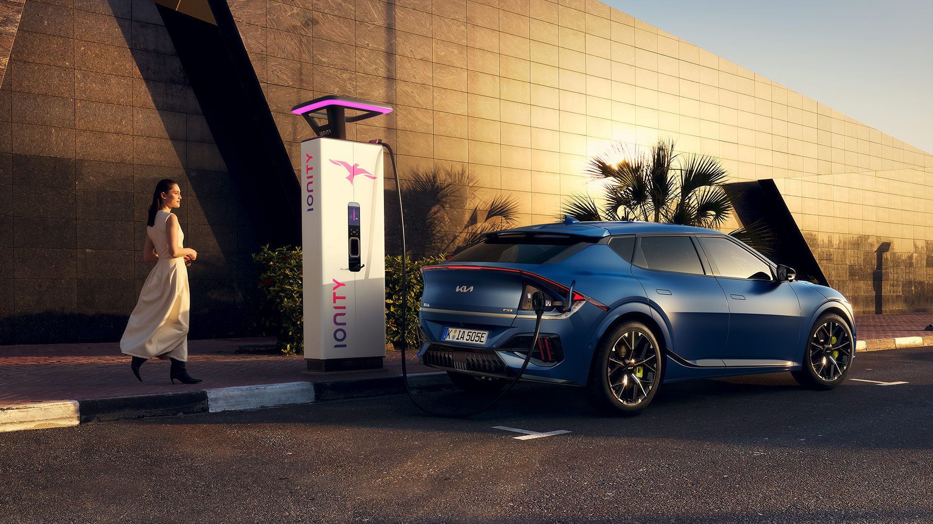Kia EV6 GT öffentlich Laden